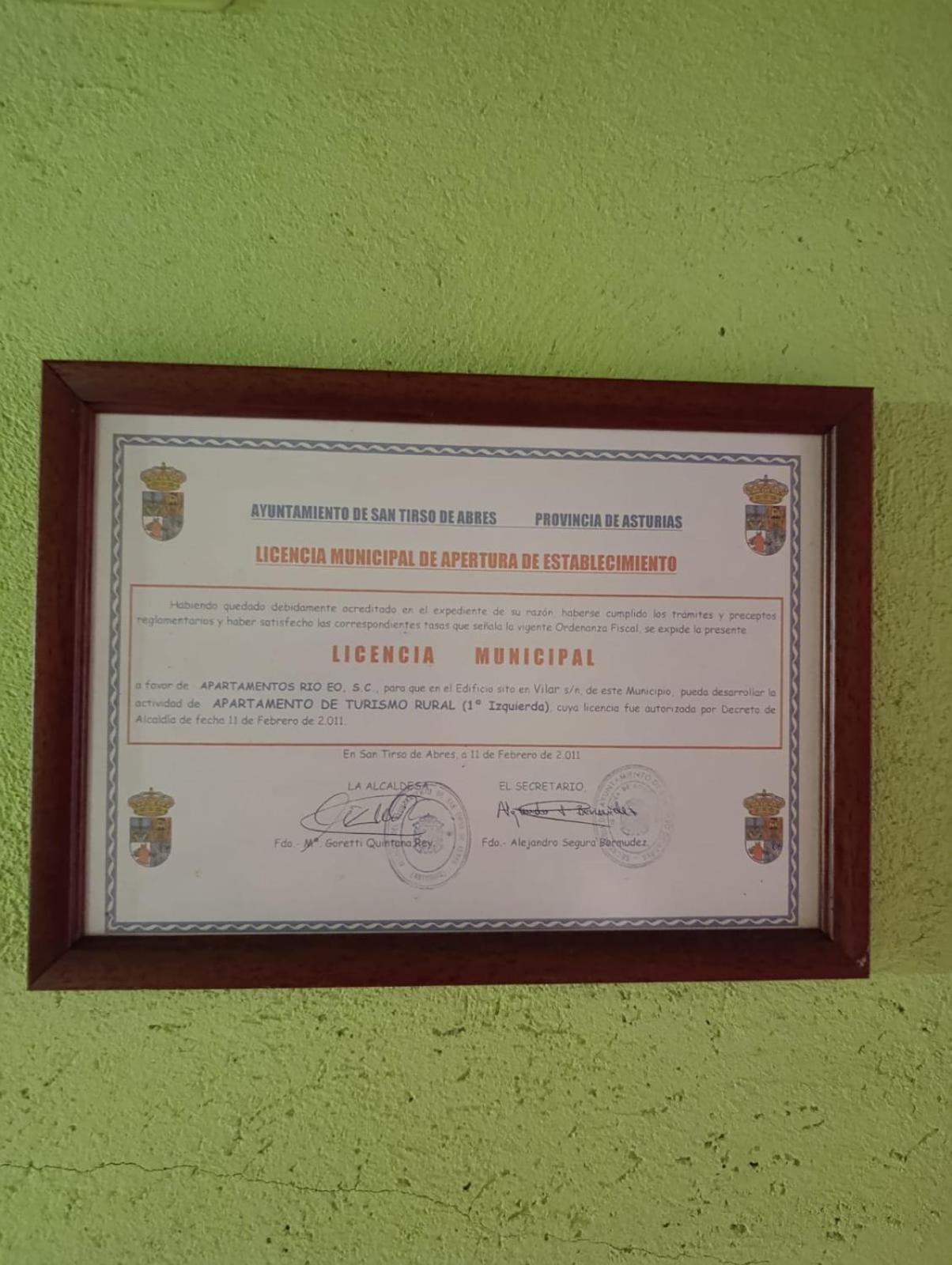 Apartamentos Rio Eo San Tirso de Abres Zewnętrze zdjęcie